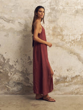 Load image into Gallery viewer, Lucid Midnight Maxi Dress - Burgundy
