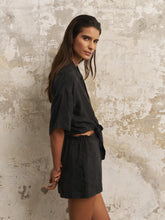 Load image into Gallery viewer, Lucid Flow Tie Shorts - Black
