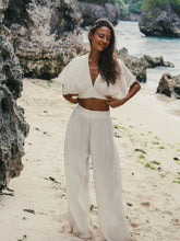 Load image into Gallery viewer, Skye Palazzo Pants - Gold Stripes
