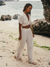 Load image into Gallery viewer, Skye Palazzo Pants - Gold Stripes
