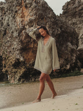 Load image into Gallery viewer, Positano Dress - Khaki Green
