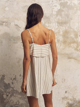 Load image into Gallery viewer, Puglia Stripes Mini Dress - Navy
