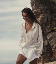 Load image into Gallery viewer, Sade Top - White Stripes
