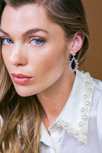 Load image into Gallery viewer, CHARLOTTE FLORAL DROP EARRINGS
