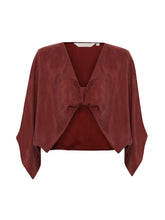 Load image into Gallery viewer, Lucid Knot Top - Burgundy

