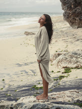 Load image into Gallery viewer, Terra Shirt Dress - Khaki Green
