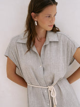 Load image into Gallery viewer, Zaya Shirt Dress - Gray
