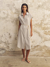 Load image into Gallery viewer, Zaya Shirt Dress - Baby Blue
