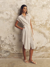 Load image into Gallery viewer, Zaya Shirt Dress - Baby Blue
