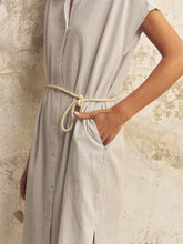 Load image into Gallery viewer, Zaya Shirt Dress - Baby Blue
