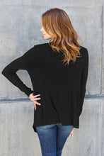 Load image into Gallery viewer, Basic Bae Full Size Open Front Long Sleeve Cardigan
