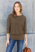 Load image into Gallery viewer, Basic Bae Full Size Round Neck Batwing Sleeve Top
