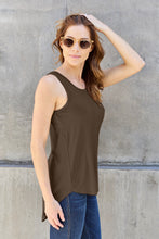Load image into Gallery viewer, Basic Bae Full Size Round Neck Curved Hem Tank
