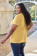 Load image into Gallery viewer, Basic Bae Bamboo Full Size  V-Neck Short Sleeve T-Shirt
