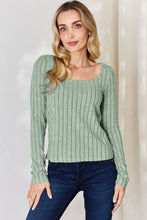 Load image into Gallery viewer, Basic Bae Full Size Ribbed Long Sleeve T-Shirt
