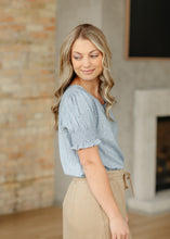 Load image into Gallery viewer, Alisa Short Ruffle Sleeve Top
