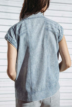 Load image into Gallery viewer, LATE SUMMER NIGHTS DENIM VEST
