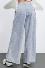 Load image into Gallery viewer, PLAY MY WAY STRIPED DENIM PANTS

