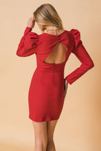 Load image into Gallery viewer, WIDE AWAKE SIDE GATHER MINI DRESS
