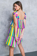 Load image into Gallery viewer, PROPER PARADISE WOVEN MINI DRESS
