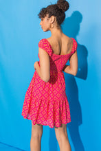 Load image into Gallery viewer, FANCIFUL FEAT WOVEN MINI DRESS
