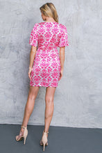 Load image into Gallery viewer, MOVE OVER WOVEN MINI DRESS
