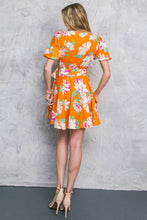 Load image into Gallery viewer, CAUGHT YOU LOOKING WOVEN MINI DRESS
