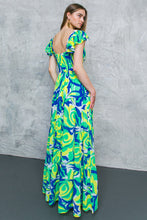 Load image into Gallery viewer, KEEP LOOKING FLORAL WOVEN MAXI DRESS
