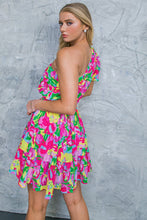 Load image into Gallery viewer, LAST NIGHT WOVEN MINI DRESS
