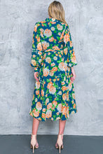 Load image into Gallery viewer, BUBBLY BLISS WOVEN MIDI SHIRT DRESS
