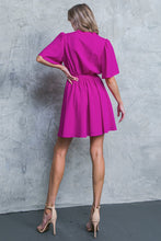 Load image into Gallery viewer, SPEAK NOW WOVEN MINI DRESS
