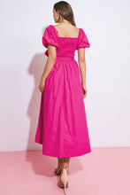 Load image into Gallery viewer, A PEACEFUL PLACE WOVEN MIDI DRESS
