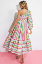 Load image into Gallery viewer, NO MATTER WHERE I GO WOVEN MIDI DRESS
