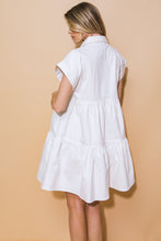 Load image into Gallery viewer, TIMELESS BEAUTY TWILL MINI DRESS
