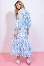 Load image into Gallery viewer, SPECTACULAR MAGIC WOVEN EYELET MIDI DRESS
