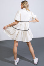 Load image into Gallery viewer, A WOW MOMENT WOVEN MINI DRESS
