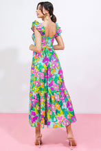 Load image into Gallery viewer, LOVE HAZE WOVEN MIDI DRESS
