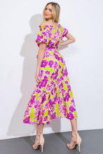 Load image into Gallery viewer, I'M IN CHARGE WOVEN MIDI DRESS
