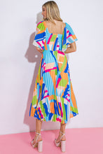 Load image into Gallery viewer, STILL IN TO YOU WOVEN MIDI DRESS
