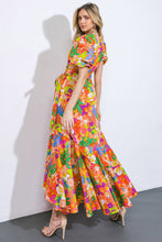 Load image into Gallery viewer, GARDEN OF LIFE WOVEN MIDI DRESS
