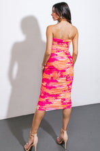 Load image into Gallery viewer, MAGICAL ILLUSIONS MESH MIDI DRESS
