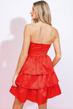 Load image into Gallery viewer, BEST DAY EVER  WOVEN MINI DRESS
