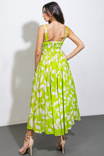 Load image into Gallery viewer, A PASSIONATE HEART WOVEN MIDI DRESS
