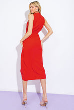 Load image into Gallery viewer, VINEYARD DAYS WOVEN MIDI DRESS
