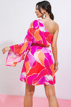 Load image into Gallery viewer, DESERT EXPRESS WOVEN SATIN MINI DRESS
