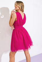 Load image into Gallery viewer, FOREVER REMEMBERED MESH MINI DRESS
