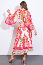 Load image into Gallery viewer, STUCK ON YOU WOVEN MIDI DRESS
