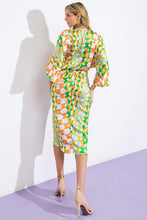 Load image into Gallery viewer, BEST IMPRESSIONS WOVEN SATIN MIDI DRESS

