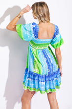 Load image into Gallery viewer, ESSENCE OF SUMMER WOVEN MINI DRESS
