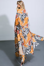 Load image into Gallery viewer, WHERE THE WIND WOVEN MIDI KIMONO
